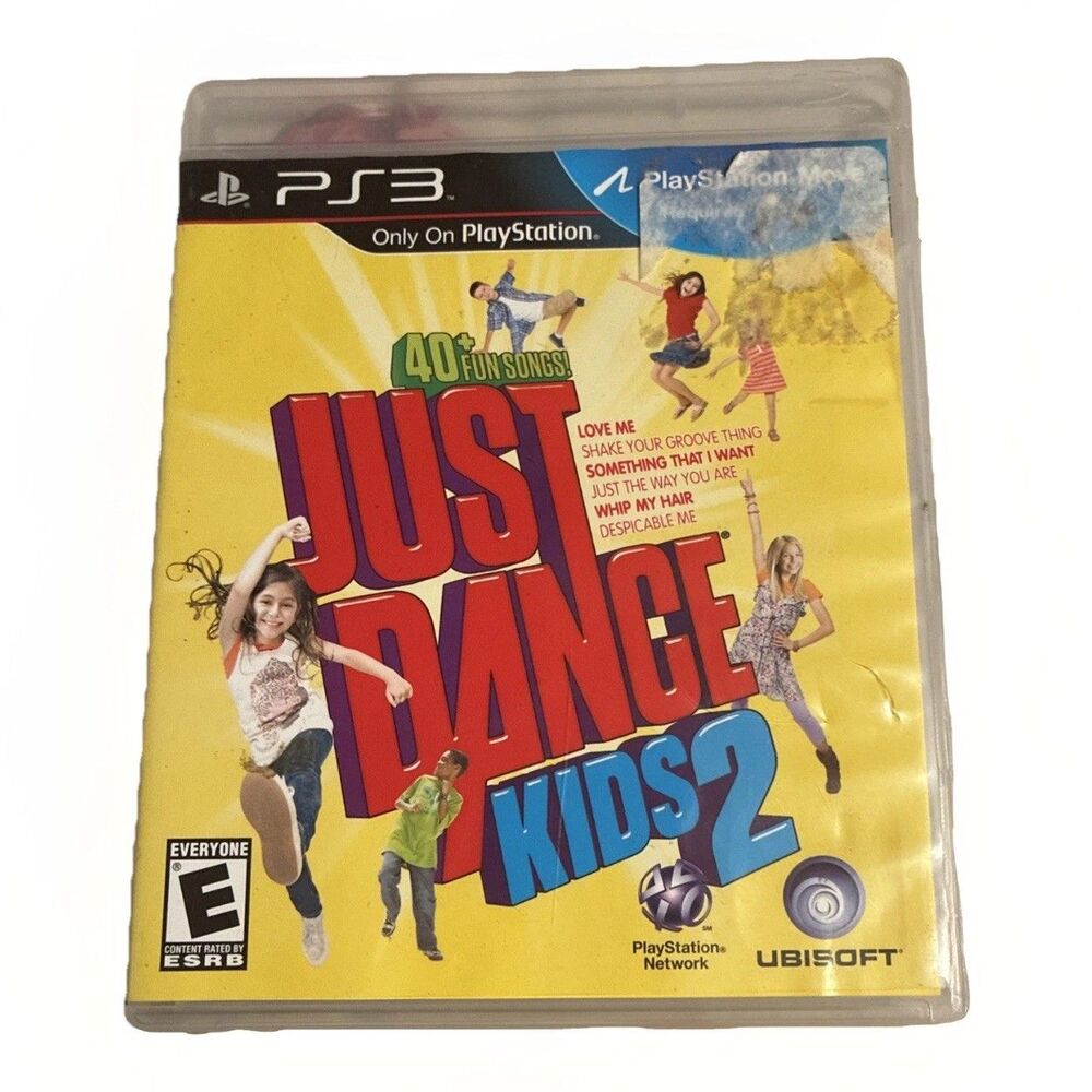 Just Dance Kids 2 PS3 PlayStation 3 Complete CIB Tested Ubisoft Family